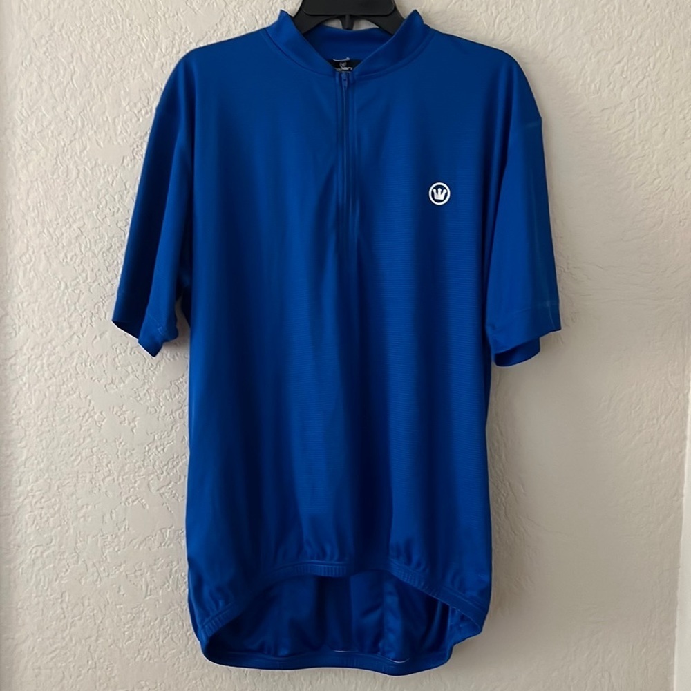 Canari Men’s Royal Blue 1/4 Zip Jersey. Like new. Size 2X